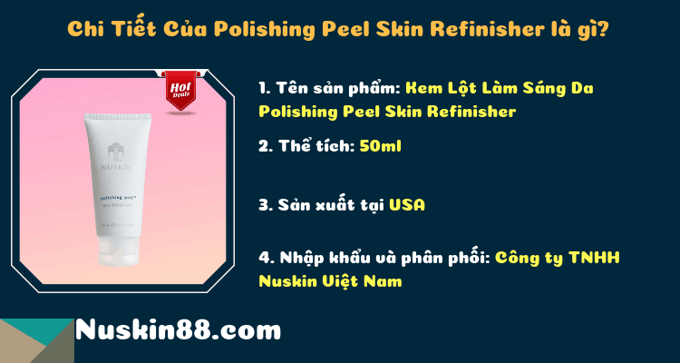 Kem Lột Làm Sáng Da Polishing Peel Skin Refinisher 