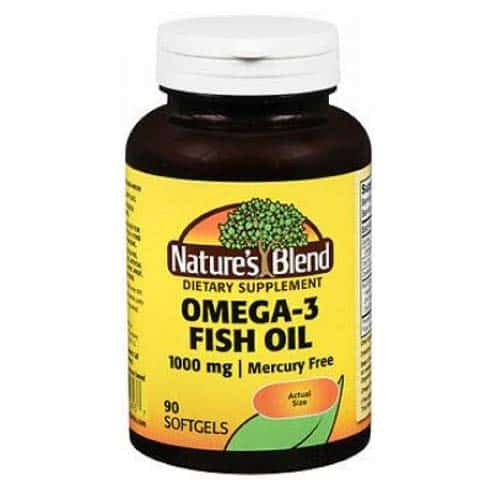 Mua Natures Blend Omega-3 Fish Oil, 90 Softgels 1000 mg trên Amazon Mỹ chính hãng 2021 | Fado